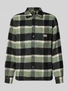 Regular fit vrijetijdsoverhemd met borstzakken en labeldetail