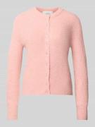 Gebreid jack met ronde hals, model 'Dreni'