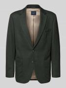 Regular fit 2-knoops colbert met reverskraag