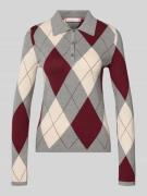 Slim fit pullover van puur katoen