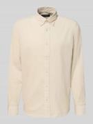 Regular fit vrijetijdsoverhemd van puur katoen