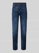 Slim fit jeans van katoenmix, model 'ONYX'