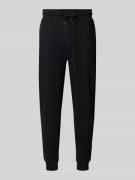 Relaxed fit sweatpants van katoenmix
