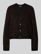 Leo-look cardigan met ronde hals