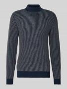 Regular fit gebreide pullover met wol