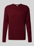 Slim fit gebreide pullover van kasjmiermix, model 'RAXOW'