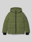 Gewatteerd jack met capuchon, model 'TONYA'