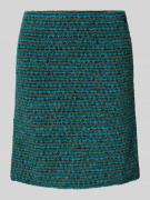 Minirok in gebreide look