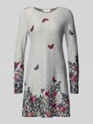 Regular fit jurk in gebreide look