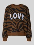 Regular fit gebreide pullover met wol, modell 'NEWKAI'