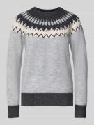 Regular fit gebreide pullover met wol, modell 'SIMONE'