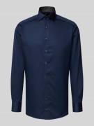 Modern fit zakelijk overhemd met kentkraag