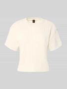 Regular fit gebreide pullover van scheerwolmix