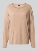Relaxed fit pyjamabovendeel van lyocellmix