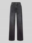 Wide leg jeans met 5-pocketmodel, model 'Miva'