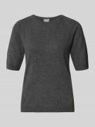 Regular fit gebreide pullover van een mix van wol en kasjmier, model '...