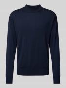 Regular fit gebreide pullover met wol, model 'CORE'
