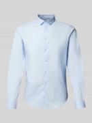 Slim fit vrijetijdsoverhemd met kentkraag, model 'Palle'