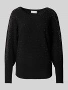 Gebreide pullover met ronde hals