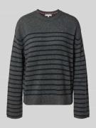 Regular fit gebreide pullover van pure wol
