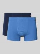 Boxershort met labelpatch in een set van 2 stuks