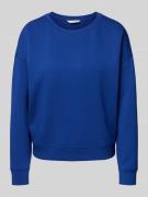 Sweatshirt van viscosemix met ronde hals, model 'Ima'