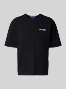 T-shirt met labelstitching