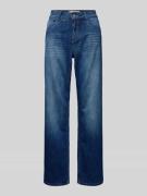 Wide leg jeans in 5-pocketmodel, model 'LIZ'