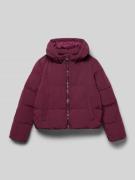 Regular fit gewatteerd jack met afneembare capuchon, model 'DOLLY'