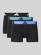 Boxershort met elastische band met logo in een set van 3 stuks