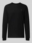 Regular fit shirt met lange mouwen van puur katoen