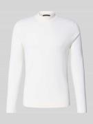 Gebreide pullover van pure scheerwol, model 'ARWON'