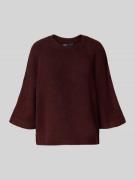 Regular fit pullover met vleermuismouwen, model 'SIMONI'