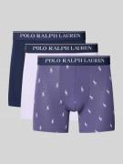 Boxershort met elastische logoband in een set van 3 stuks