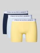 Boxershort met elastische logoband in een set van 3 stuks