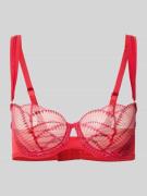 Balconettebeha met karakteristieke bandjes