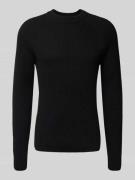 Gebreide pullover met ronde hals, model 'Kristian'