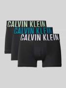 Boxershort met elastische band in een set van 3 stuks
