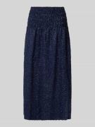 Glanzende midirok met elastische band