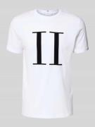 T-shirt met labelprint, model 'Encore'