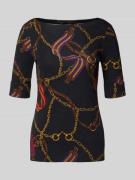 T-shirt in all-over look, model 'JUDY'