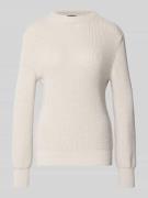 Gebreide pullover met ronde hals