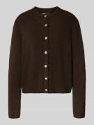 Loose fit gebreid jack met knoopsluiting, model 'SIMONI'