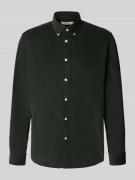 Regular fit ribcordoverhemd van puur katoen, model 'DANNI'