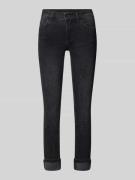 Slim fit jeans in 7/8-lengte, model 'Skinny'