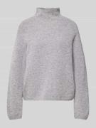 Gebreide pullover met ribboorden, model 'SARWEN'
