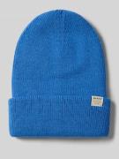 Muts met omslag en labeldetail, model 'KINABALU'