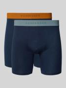 Boxershort met elastische logoband in een set van 2 stuks