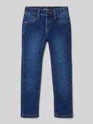 Slim fit jeans van zachte katoenmix