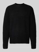 Gebreide pullover met ribboorden, model 'MEMPHIS'